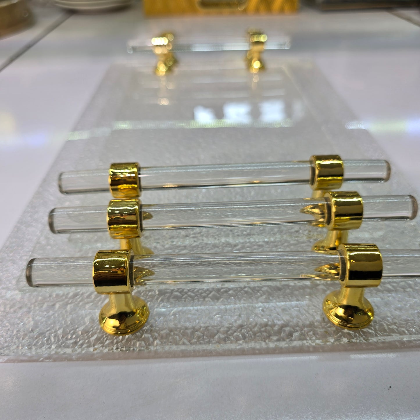 tray
3 tray
serving tray
transparent tray
decorative tray
food tray
serving tray with handles
serveware
dinner trays
glass tray
large serving tray
gold serving tray