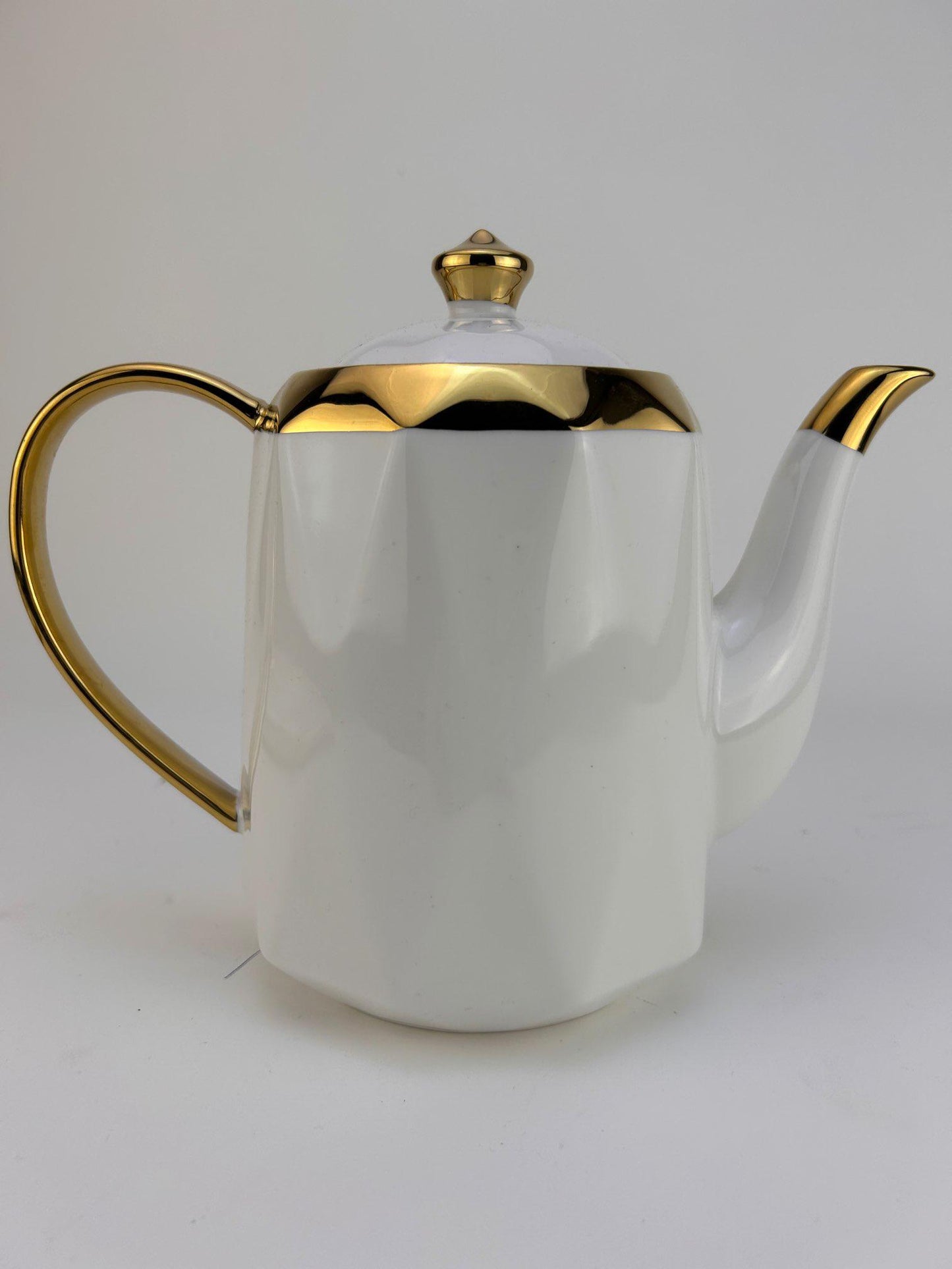 6 PCS Fancy coffee/tea set gold platted colored