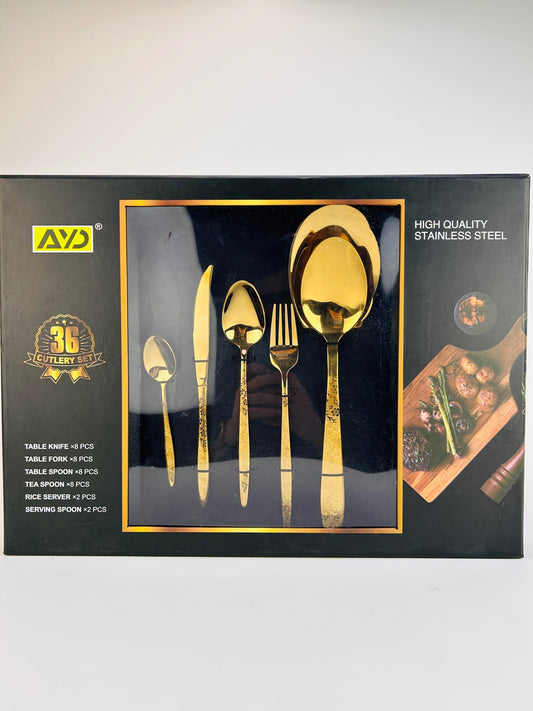 24 Pieces Cutlery Set