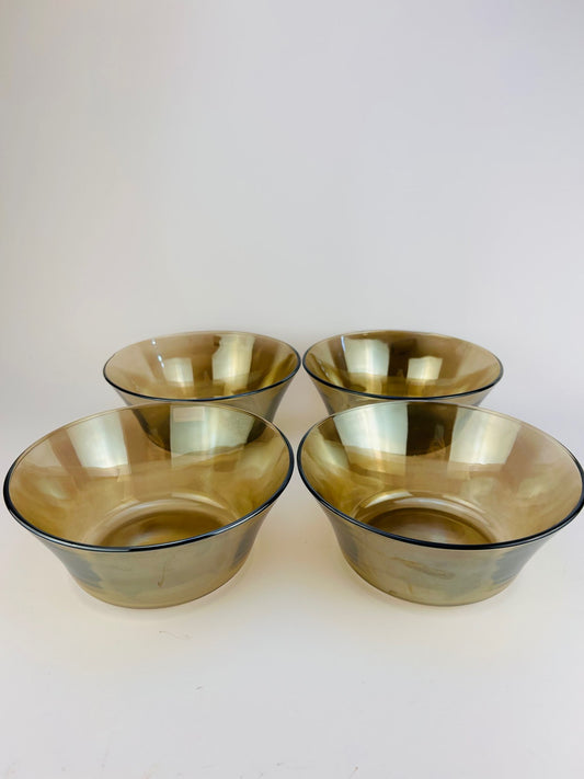 4 Gold color Bowls