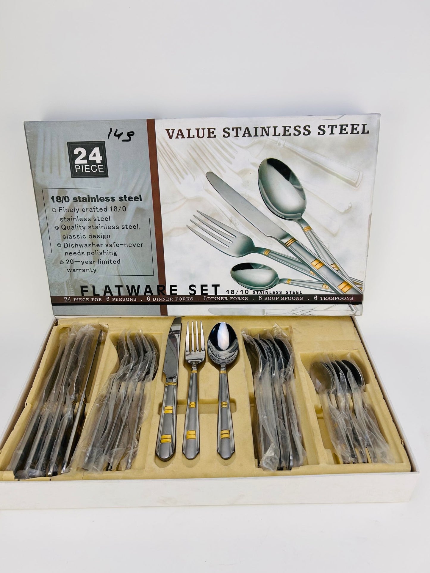 24 Pieces Elegant Cutlery Set